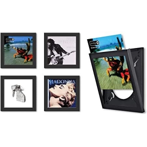 Black LP Flip Frame 4 Pack - Black LP Flip Frame 4 Pack i gruppen ÖVRIGT / Vinyltillbehör hos Bengans Skivbutik AB (4241823)
