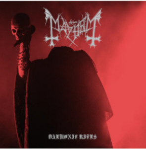 Mayhem - Daemonic Rites (Ltd Red 2LP) i gruppen ÖVRIGT / MK Test 9 LP hos Bengans Skivbutik AB (4302418)