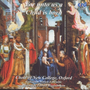 The Choir Of New College Oxford / E - Music For Christmas: For Unto Us A i gruppen MUSIK / CD-R / Julmusik hos Bengans Skivbutik AB (5514230)