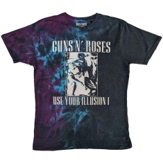 Guns N Roses - Uyi Monochrome Uni Blue Dip-Dye    S