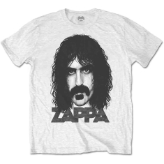 Frank Zappa - Big Face Uni Wht 