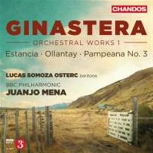 Ginastera Alberto - Orchestral Works, Vol. 1 i gruppen CD / Klassiskt hos Bengans Skivbutik AB (1740183)