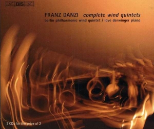 Danzi/Love Derwinger - Complete Wind Quintets i gruppen Externt_Lager / Naxoslager hos Bengans Skivbutik AB (2006490)