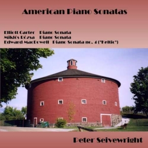 Carterroszamacdowell - American Piano Sonatas i gruppen Externt_Lager / Naxoslager hos Bengans Skivbutik AB (2016612)