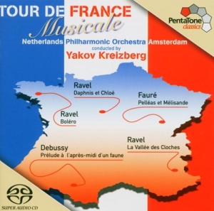 Ravel/Faure/Debussy - Tour De France Musicale i gruppen Externt_Lager / Naxoslager hos Bengans Skivbutik AB (2036338)