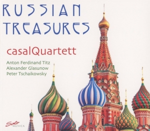 Glazunov Alexander Titz A F Tch - Russian Treasures i gruppen Externt_Lager / Naxoslager hos Bengans Skivbutik AB (2300195)