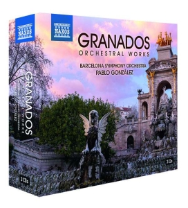Granados Enrique - Orchestral Works (3 Cd) i gruppen Externt_Lager / Naxoslager hos Bengans Skivbutik AB (2728302)