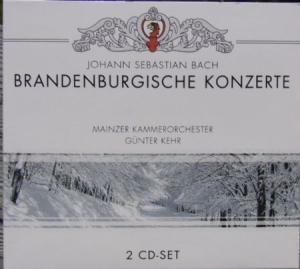 Mainzer Kammerorchester/Kehr Günter - Bach: Brandenburgische Konzerte i gruppen CD / Pop hos Bengans Skivbutik AB (3042586)