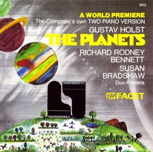 Bennett Richard Rodney Bradshaw Su - The Planets (2 Piano Version) i gruppen Externt_Lager / Naxoslager hos Bengans Skivbutik AB (3677318)