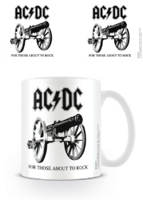AC/DC - Those About To Rock Coffee Mug i gruppen MERCH / Minsishops-merch / Ac/Dc hos Bengans Skivbutik AB (3778793)