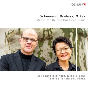 Brahms Johannes Misek Adolf Sch - Works For Double Bass & Piano i gruppen Externt_Lager / Naxoslager hos Bengans Skivbutik AB (3799059)