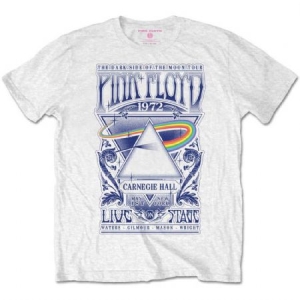 Pink Floyd - T-shirt - Carnegie Hall Poster (Retail Pack) (Kids White) (9-10 år) i gruppen ÖVRIGT / MK Test 6 hos Bengans Skivbutik AB (3828208)
