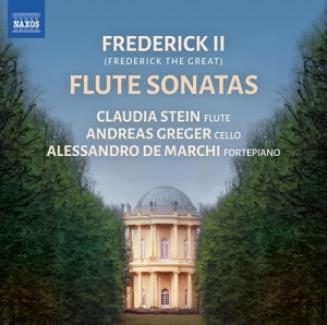 Frederick Ii Friedrich Marpurg Al - Flute Sonatas i gruppen Externt_Lager / Naxoslager hos Bengans Skivbutik AB (3847006)