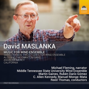 Maslanka David - Music For Wind Ensemble i gruppen Externt_Lager / Naxoslager hos Bengans Skivbutik AB (3949088)