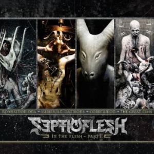 Septicflesh - In The Flesh - Part 2 (4 Cd) i gruppen CD / Hårdrock hos Bengans Skivbutik AB (4023928)
