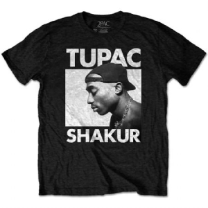 2Pac - Tupac Unisex Eco T-Shirt : Eyes Closed i gruppen CDON - Exporterade Artiklar_Manuellt / T-shirts_CDON_Exporterade hos Bengans Skivbutik AB (4140467r)