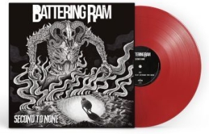 Battering Ram - Second To None (Transparent Red Vin i gruppen VINYL / Hårdrock,Svensk Folkmusik hos Bengans Skivbutik AB (4159643)