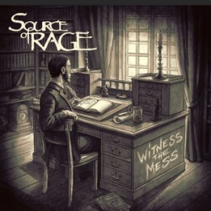 Source Of Rage - Witness The Mess (Digipack) i gruppen CD / Hårdrock/ Heavy metal hos Bengans Skivbutik AB (4172514)