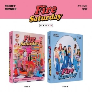 SECRET NUMBER - 3rd Single [Fire Saturday] A TYPE ver. i gruppen Minishops / K-Pop Minishops / K-Pop Övriga hos Bengans Skivbutik AB (4176856)