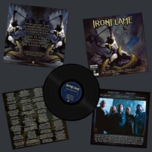 Ironflame - Where Madness Dwells (Vinyl Lp) i gruppen VINYL / Hårdrock/ Heavy metal hos Bengans Skivbutik AB (4206862)