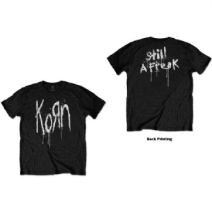 Korn - Korn Unisex T-Shirt: Still A Freak (Back Print) i gruppen ÖVRIGT / MK Test 5 hos Bengans Skivbutik AB (4229532r)