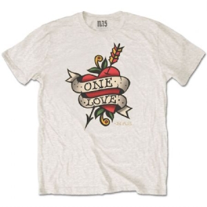 Nas - Nas Unisex T-Shirt: Love Tattoo i gruppen ÖVRIGT / MK Test 5 hos Bengans Skivbutik AB (4267318r)