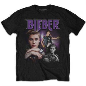 Justin Bieber - Unisex T-Shirt: JB Homage i gruppen ÖVRIGT / MK Test 5 hos Bengans Skivbutik AB (4267887r)