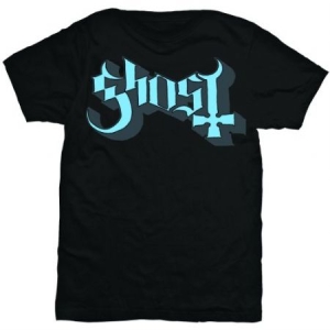 Ghost - Ghost Unisex T-Shirt: Blue/Grey Keyline Logo i gruppen ÖVRIGT / MK Test 5 hos Bengans Skivbutik AB (4281634r)