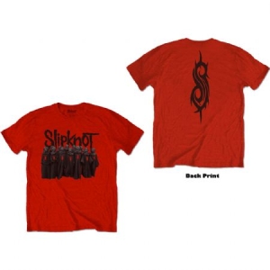 Slipknot - Slipknot Unisex T-Shirt: Choir (Back Print) i gruppen ÖVRIGT / MK Test 5 hos Bengans Skivbutik AB (4281864r)