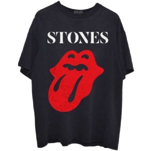 The Rolling Stones - Unisex T-Shirt: Sixty Classic Vintage Solid Tongue i gruppen ÖVRIGT / MK Test 5 hos Bengans Skivbutik AB (4285430r)