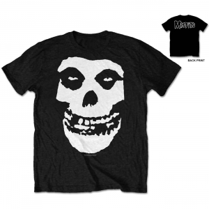 Misfits - Classic Fiend Skull T-Shirt Unisex Bl i gruppen MERCHANDISE / T-shirt / Punk hos Bengans Skivbutik AB (4304004)
