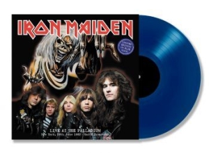 Iron Maiden - Live Palladium New York 1982 (Blue) i gruppen ÖVRIGT / MK Test 9 LP hos Bengans Skivbutik AB (4314300)