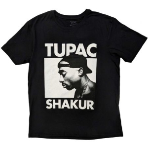 Tupac - Unisex T-Shirt: Eyes Closed (Medium) i gruppen ÖVRIGT / MK Test 6 hos Bengans Skivbutik AB (4400401)