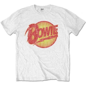 David Bowie - Unisex T-Shirt: Vintage Diamond Dogs Logo (XX-Large) i gruppen ÖVRIGT / Merchandise hos Bengans Skivbutik AB (4400480)