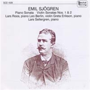 Sjögren Emil - Piano Sonata / Violin Sonatas i gruppen Externt_Lager / Naxoslager hos Bengans Skivbutik AB (525350)