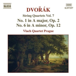 Dvorak Antonin - String Quartets Vol 7 i gruppen Externt_Lager / Naxoslager hos Bengans Skivbutik AB (529491)