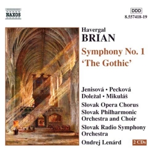 Brian Havergal - Symphony No 1 The Gothic i gruppen CD / Klassiskt hos Bengans Skivbutik AB (539633)