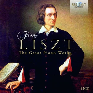 Liszt Franz - The Great Piano Works (15 Cd) i gruppen CD / Klassiskt hos Bengans Skivbutik AB (5503876)