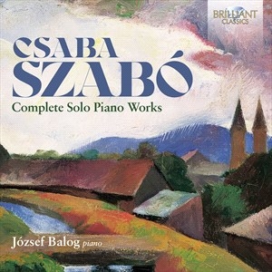 Szabo Csaba - Complete Solo Piano Works i gruppen Externt_Lager / Naxoslager hos Bengans Skivbutik AB (5507094)