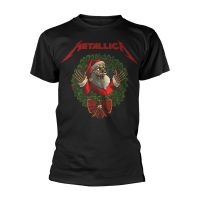 Metallica - T/S Creeping Santa (L) i gruppen MERCHANDISE / T-shirt / Hårdrock hos Bengans Skivbutik AB (5507779)