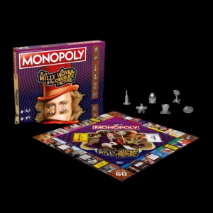Willy Wonka - And The Chocolate Factory Monopoly i gruppen CDON - Exporterade Artiklar_Manuellt / Merch_CDON_exporterade hos Bengans Skivbutik AB (5510183)