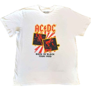 Ac/Dc - Back In Black Tour 1980 Uni Wht  3 i gruppen MERCH / Minsishops-merch / Ac/Dc hos Bengans Skivbutik AB (5525417r)
