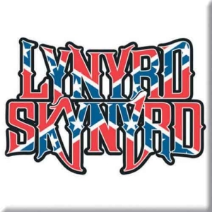 Lynyrd Skynyrd - Logo Magnet i gruppen MERCHANDISE / Merch / Pop-Rock hos Bengans Skivbutik AB (5536660)