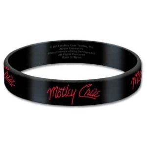 Motley Crue - Logo Gum Wristband i gruppen MERCHANDISE / Merch / Hårdrock hos Bengans Skivbutik AB (5536789)