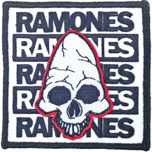 Ramones - Pinhead Woven Patch i gruppen MERCHANDISE / Merch / Punk hos Bengans Skivbutik AB (5538333)