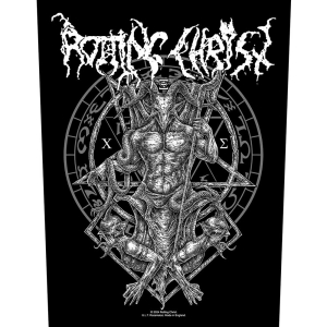 Rotting Christ - Hellenic Black Metal Back Patch i gruppen MERCHANDISE / Merch / Hårdrock hos Bengans Skivbutik AB (5538382)