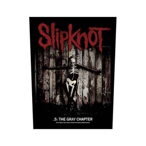 Slipknot - The Gray Chapter Back Patch i gruppen MERCHANDISE / Merch / Hårdrock hos Bengans Skivbutik AB (5538445)
