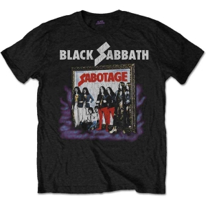 Black Sabbath - Vtge Sabotage Uni Bl    S i gruppen MERCHANDISE / T-shirt / Nyheter / Hårdrock hos Bengans Skivbutik AB (5541487)
