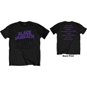 Black Sabbath - Masters Of Reality Album Uni Bl    M i gruppen MERCHANDISE / T-shirt / Nyheter / Hårdrock hos Bengans Skivbutik AB (5541497)