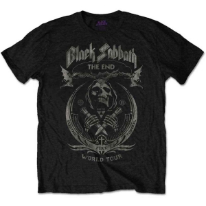 Black Sabbath - The End Mushroom Cloud Uni Bl    S i gruppen MERCHANDISE / T-shirt / Hårdrock hos Bengans Skivbutik AB (5541507r)